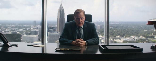 SWOLLEN: Jeff Daniels stars as Atlanta real estate mogul Charlie Croker, who discovers his empire is crumbling, in the Netflix miniseries A Man in Full, based on Tom Wolfe’s novel.