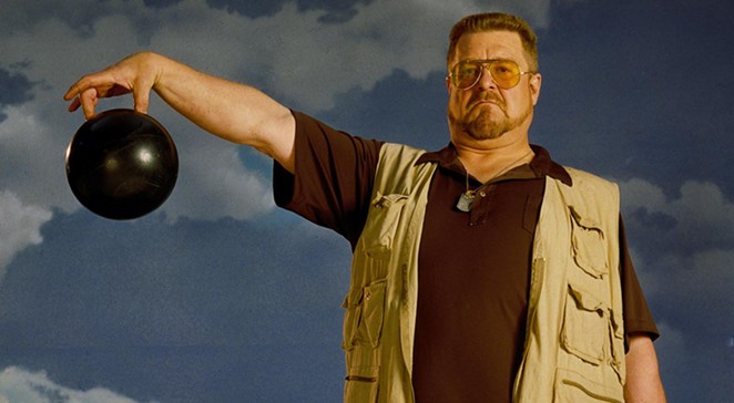 ‘SHUT UP, DONNY!’ John Goodman stars as Walter Sobchak, in the 1998 Coen Brothers cult classic The Big Lebowski, screening at the Bay Theatre on July 22, as a fundraiser for community radio station The Rock.