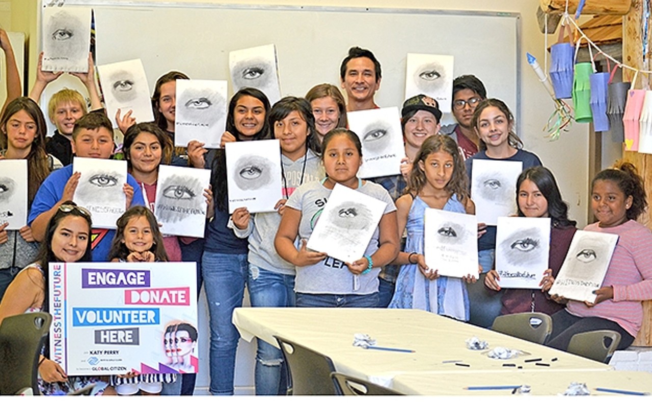 Boys and Girls Club holds art classes with artist Henry Asencio
