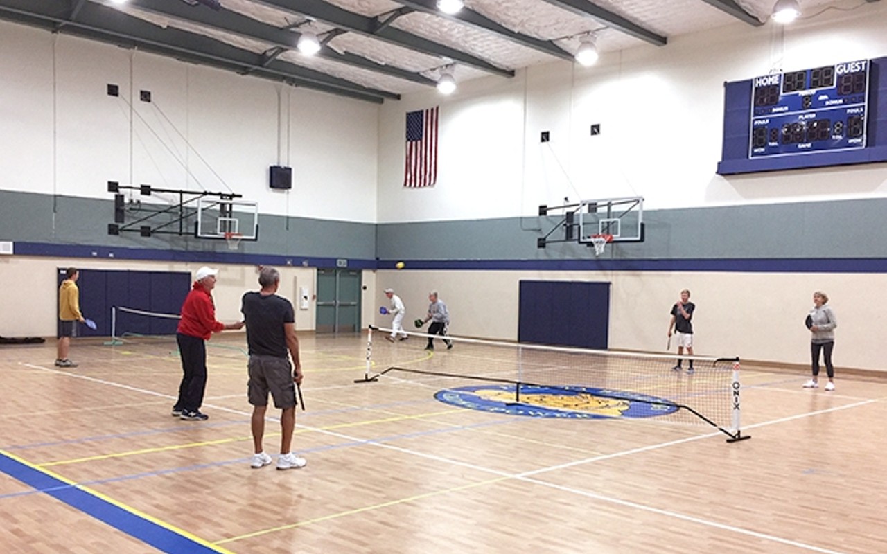 Caught in a pickle: The Buellton Rec Center offers an  adult Pickleball league through February