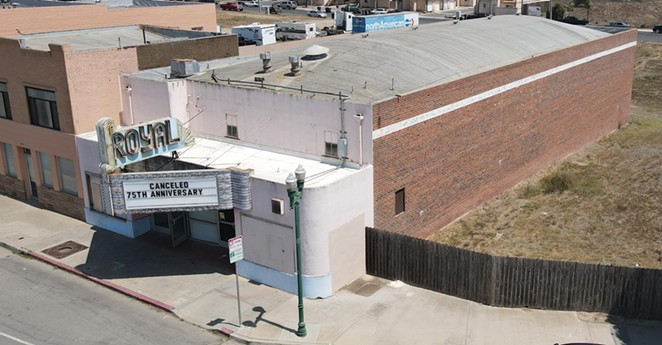 REDEVELOP AND RENOVATE: Facing a $3 million shortfall, Guadalupe is turning to its residents to pass a bond measure that will fund the Royal Theater renovation project.