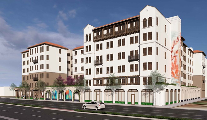 RENDERING TO REALITY: The Santa Maria City Council’s 4-1 vote, with 1st District Councilmember Carlos Escobedo dissenting, to approve the sales and disposition agreement with The Vernon Group brings the city one step closer to fulfilling its decade-old downtown revitalization plan.