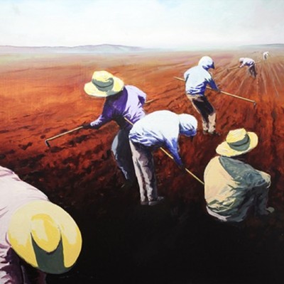Gallery Los Olivos’ July exhibit showcases ag worker portraits in oil