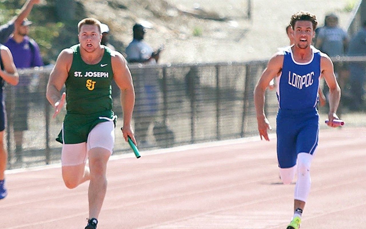 Lompoc Braves dominates track and field season with solid runners and  varied team