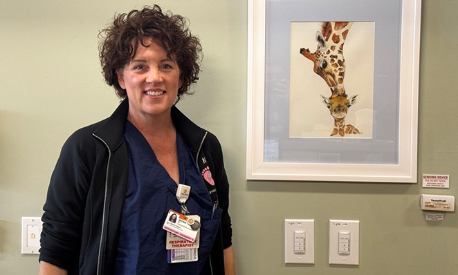 ART FOR PATIENTS: Born and raised in Santa Maria, NICU Respiratory Therapist Nickie Brayton started making watercolor paintings for her patients and their families as a way to show support for what they’ve faced during their time in the intensive care unit.