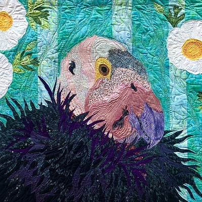 New textile art exhibit at Cal-NAM celebrates local animal species and oak woodland habitats