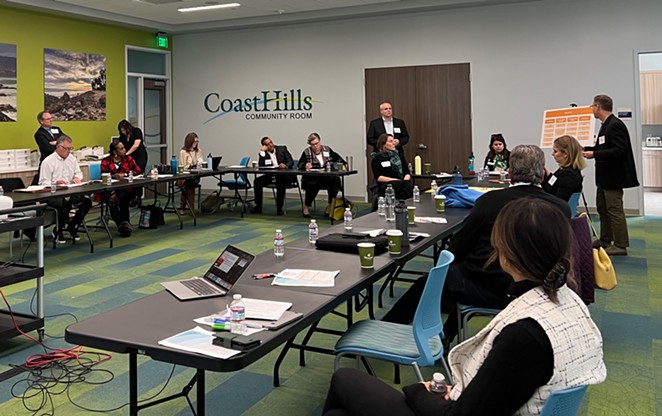 DEVELOPING STRATEGIES: Central Coast nonprofit REACH worked with stakeholders in both Santa Barbara and SLO counties to develop a regional economic strategy. The nonprofit held several strategy committee workshops, including in Santa Maria, and the process took about 18 months.