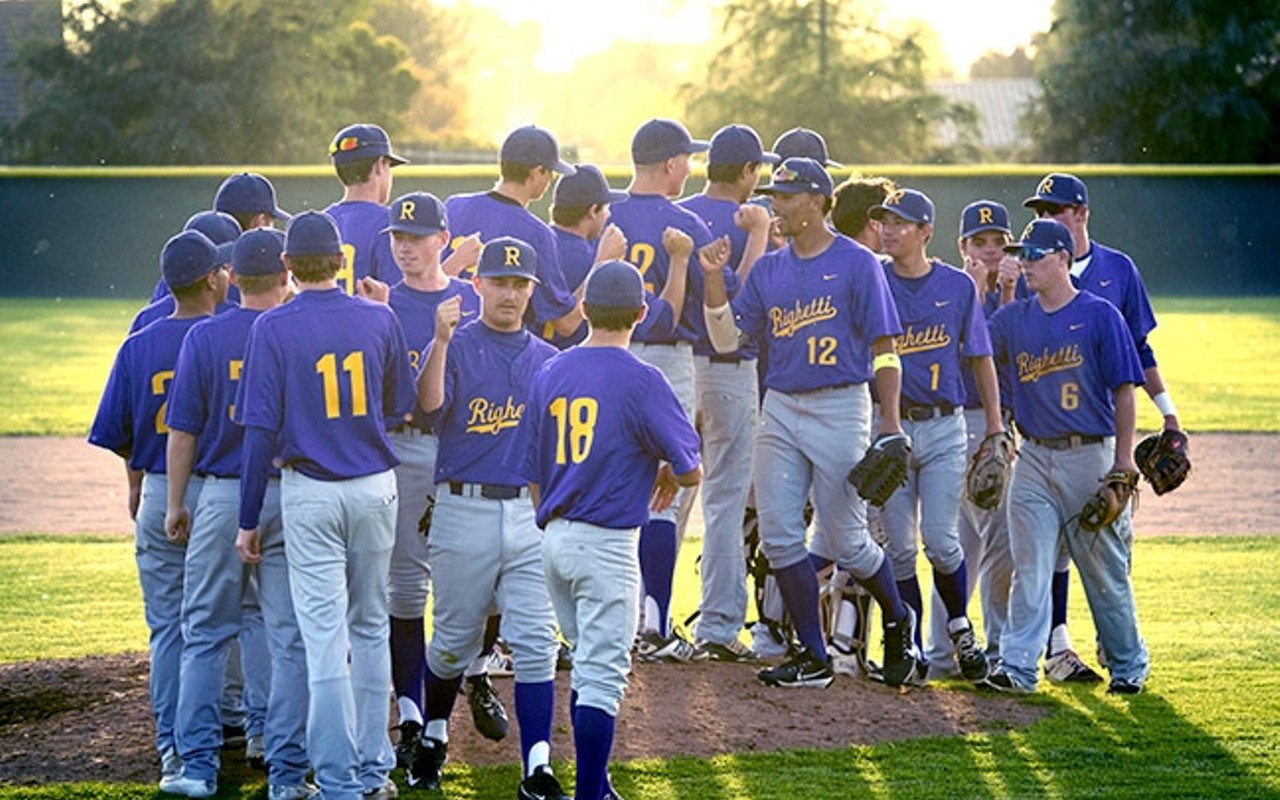 Righetti High's boys baseball team show what it means to be a Warrior