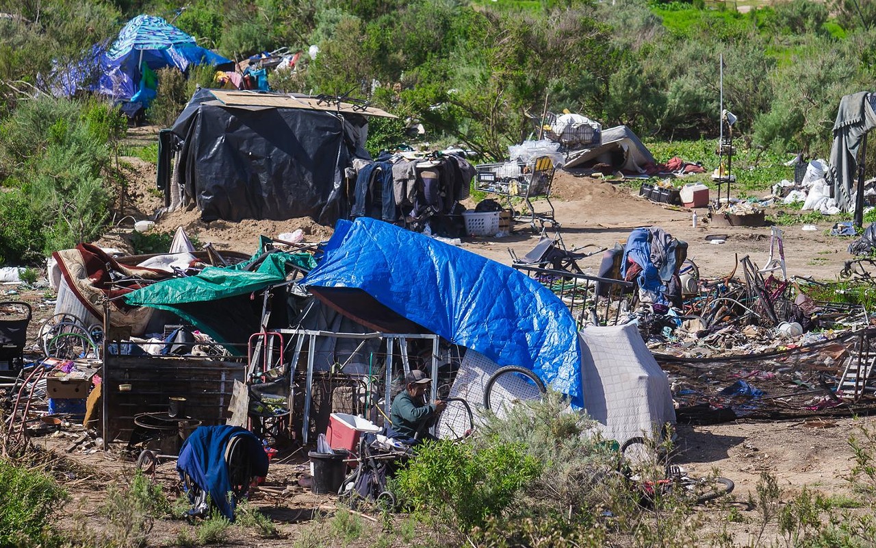 Santa Barbara, SLO counties begin Santa Maria Riverbed encampment cleanup