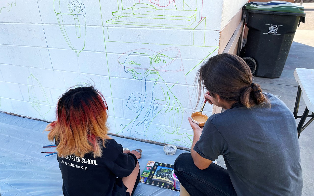 Santa Maria teens are invited to help paint the city's next mural