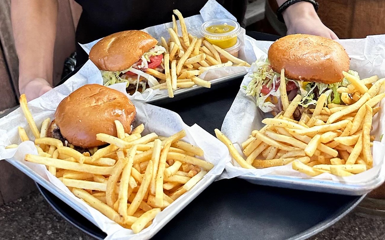 Slide on over to Cafe DeVille for sliders during pop-ups and it upcoming grand opening