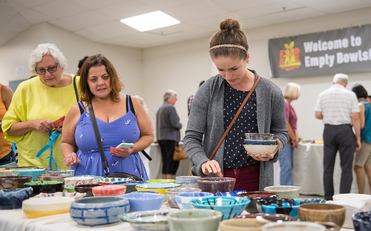 The Foodbank's annual Empty Bowls event is pivoting to a virtual fundraiser, food drive, and local business support campaign