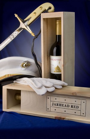 Wine that salutes: Jarhead Wine Co. makes robust reds that honor vets, young and old