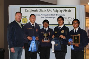 A Santa Maria FFA team gets dirty for the state title