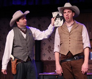Drac in the Saddle Again spoofs cowboys and vampires at the Great American Melodrama