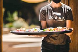 Roblar Winery pairs signature sparkling wines with chef Peter Cham's buttermilk fried chicken every Thursday, during Birds & Bubbles