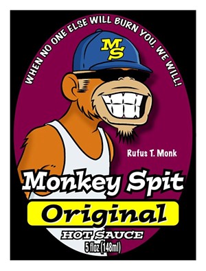 Monkey Spit hot sauces and seasonings promise to burn you when nothing else will