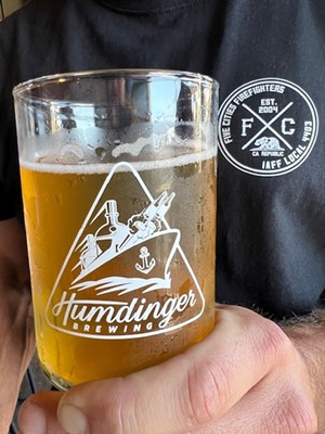 Humdinger Brewing and the Five Cities firefighters union pour a new beer to help local homeless agency