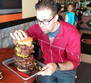 Two seasoned competitors face off at Solvang’s 2024 aebleskiver eating challenge