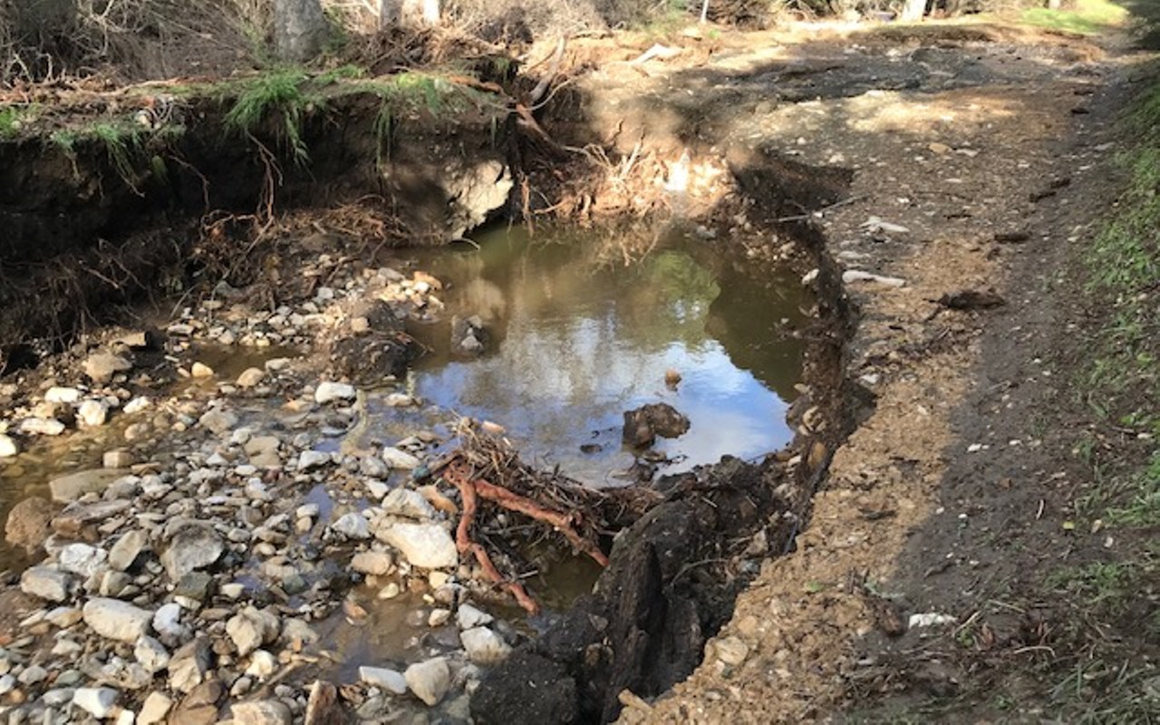 Colson Canyon residents still waiting for road repairs after January storms